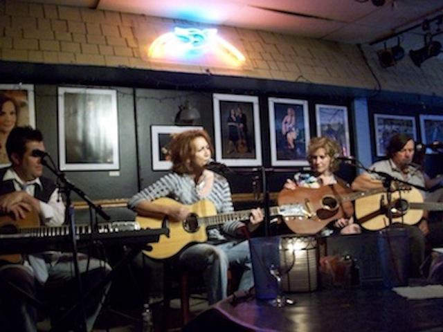 Corley and guests at Bluebird 2012